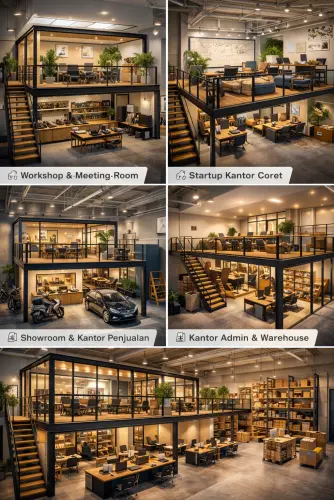 Mezzanine Ruang Kantor di Pancoran
