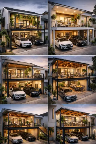 Mezannine Teras Rumah Keren di Pancoran